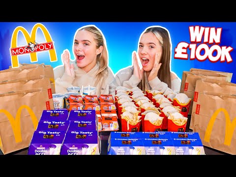 We Spent £100 on McDonalds to WIN £100,000!