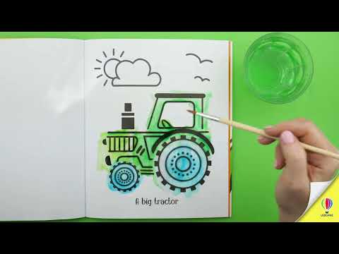 Книга First Magic Painting: Farm video 1