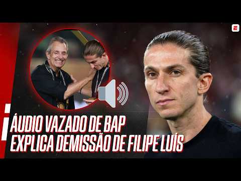 ÁUDIO VAZADO DE BAP! PRESIDENTE DO FLAMENGO EXPLICA DEMISSÃO DE FILIPE LUÍS | FSHOW