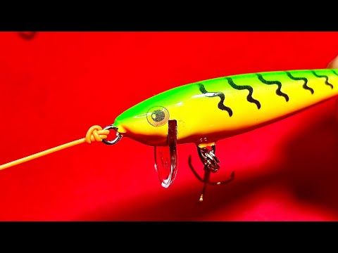 How to tie Palomar Knot on LURES