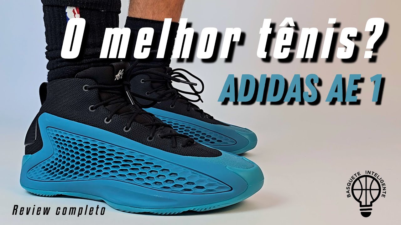Adidas AE 1 é bom ? | Qual é o melhor tenis de basquete 2024 ? UNBOXING E REVIEW COMPLETO
