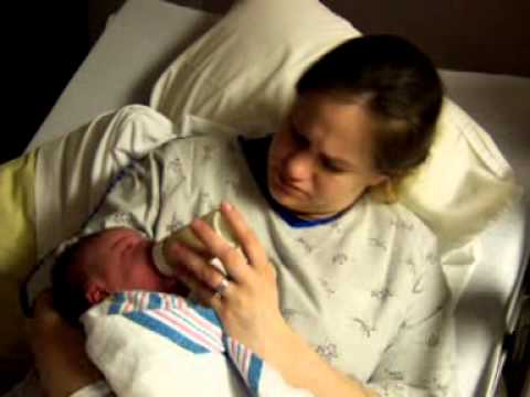 Devyn's First Feeding 02 11 2006