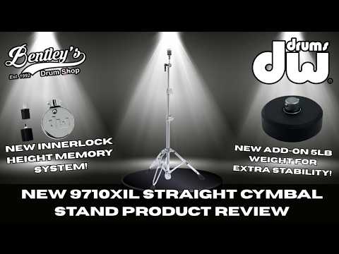 ~NEW!~ DW DWCP9710XIL 9000X Series Straight Cymbal Stand with Innerlock *IN STOCK* image 5