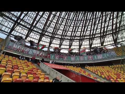 "Legia CWKS! Ciebie po życia kres będziemy wspierać!"