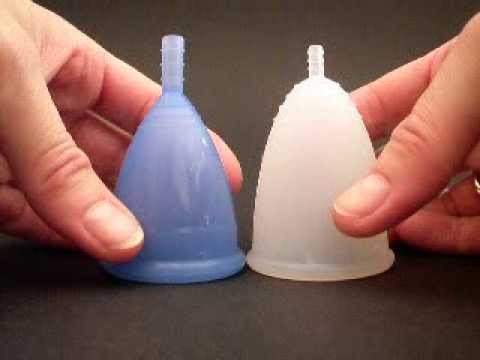 Menstrual Cup Stiffness Cuplee and Large Gaia Cup