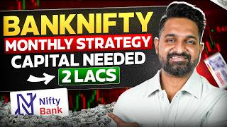 Bankinfty Monthly Strategy Capital Needed 2 Lacs | Banknifty | Theta Gainers