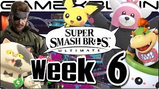 Smash Bros. Ultimate Update: Pichu, MGS3 Music, Moray Towers, Bewear, Bowser Jr, Sakurai (Week 6)
