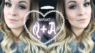 Snapchat Q+A | Marriage, Staying Motivated, Binge Eating | Ep. 03