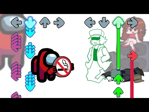 Mini Crewmate Kills Friday Night Funkin' Characters - Part 3 | Among Us