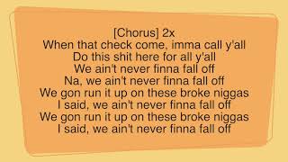 Mozzy - Fall Off [Official Lyric Video]