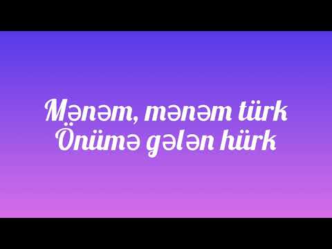 Payam Turk & Islam Sirvani Menem Turk sozleri.