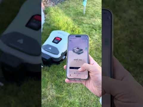 Robô Cortador de Grama Anthbot Genie 3000 Sem Fio WiFi - Branco - 2