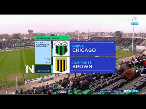 Nueva Chicago 2 - 2 Almirante Brown (Primera Nacional 2022) [PARTIDO COMPLETO]