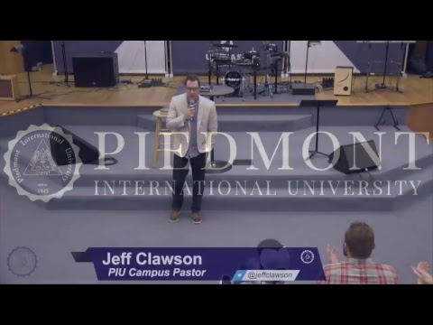 PIU Chapel - Rich McCarrell - 11/7/17