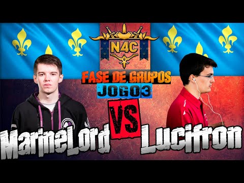 MarineLord vs Lucifron7 N4C 100K [JOGO COMENTADO] Jogo 3 | Age of empires IV