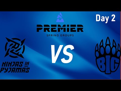 BLAST Premier Spring Groups 2021 Highlights Best Moments Ninjas In Pyjamas vs BIG (BO3)