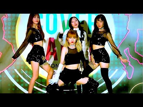 "Moon Shot" cover "Boombayah+DDU-DU DDU-DU" (BLACKPINK) @ "Central Chaengwattana Cover Dance 2019"