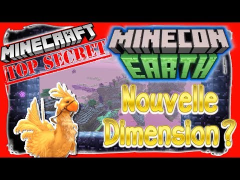 Dav Lec - News Minecraft - NOUVELLE DIMENSION? Minecon Earth
