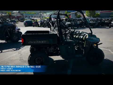 2023 Polaris Ranger 570 Full-Size Sport in Cedar City, Utah - Video 1