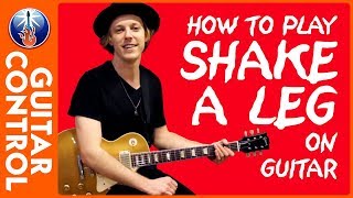How to Play Shake a Leg on Guitar - AC DC Back in Black Lesson