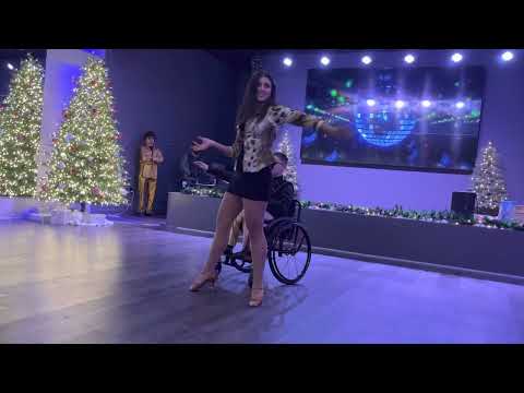 Gimme Gimme Disco Ball 2022 - Dmitriy & Anna - Wheelchair Dance Showcase