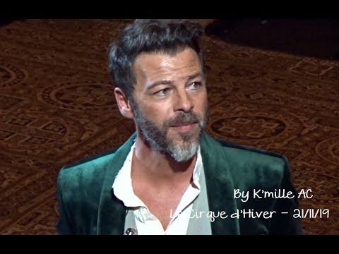 Christophe Maé @ Paris, Le Cirque d'Hiver - "Les gens" - 21/11/19