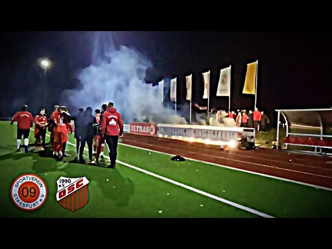 Away win🔥 Oschersleben SC vs SV 09 Staßfurt regional league🧡🤍😱 JulienTV