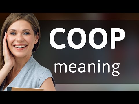 Coop | o que significa COOP