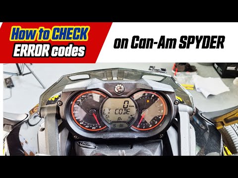YouTube video about: Can am spyder check engine light reset?