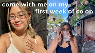 first week of co-op vlog! (drexel university) // Ashley Claire