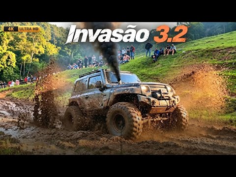 INVASÃO DOS TROLLER 3.2 MAIS BRABOS DO BRASIL NO TRILHÃO DE RIO FORTUNA-SC  #4x4 #motoroffroad