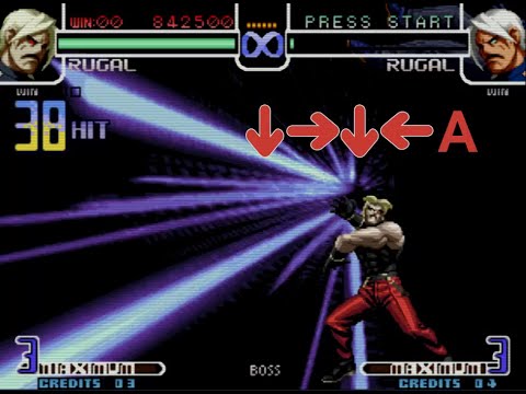 KOF 2002 Combos de Rugal Paso a Paso