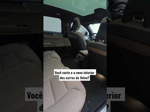 ES90: como é o novo interior dos carros da Volvo?