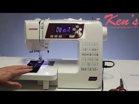 Janome 3160QDC G Sewing Machine Tutorial with Ken's Sewing Center in Muscle Shoals, AL