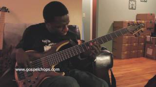 Justin Raines Thanks MTD Bass @ GospelChops.com - Bass Solo