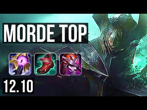 MORDEKAISER vs LEE SIN (TOP) | 8 solo kills, 500+ games, 13/3/4, Dominating | BR Diamond | 12.10