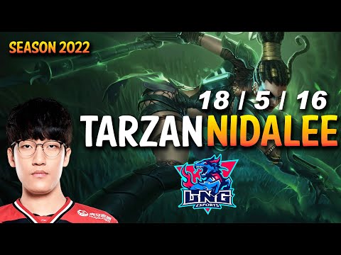 LNG Tarzan NIDALEE vs LILLIA Jungle - KR Ranked