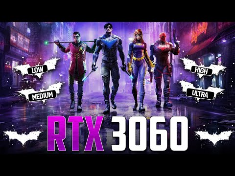 Gotham Knights | Asus TUF A15 2022 | RTX 3060 Laptop + Ryzen 7 6800H | 1440p All Settings Tested