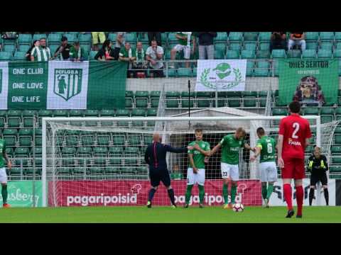 FC Flora vs Narva Trans 1-0 29.07.17