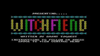 ZX Spectrum Vega Games - Witchfiend