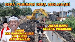 Download lagu Beda pemimpin beda kebijakan! Lahan eks bangli kini sudah jadi drainase, segera dibangun jalan!  mp3