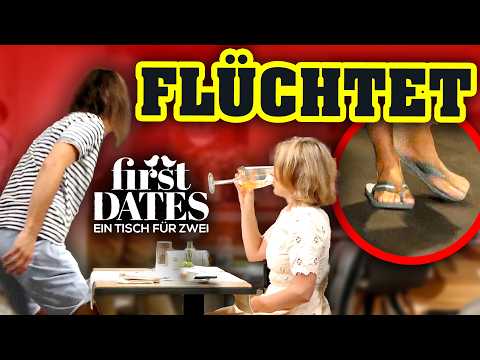 HORROR-DATE 😳 Er (in FlipFlops) LÄSST SIE SITZEN! First Dates