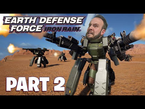 Earth Defense Force: Iron Rain Part 2 - Funhaus Gameplay