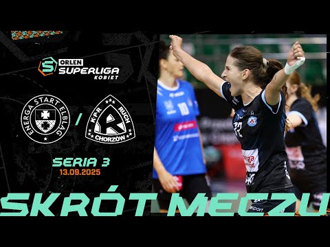 ENERGA START ELBLĄG - TAURON RUCH SZCZYPIORNO KALISZ | SKRÓT | 3. SERIA (2025/26)