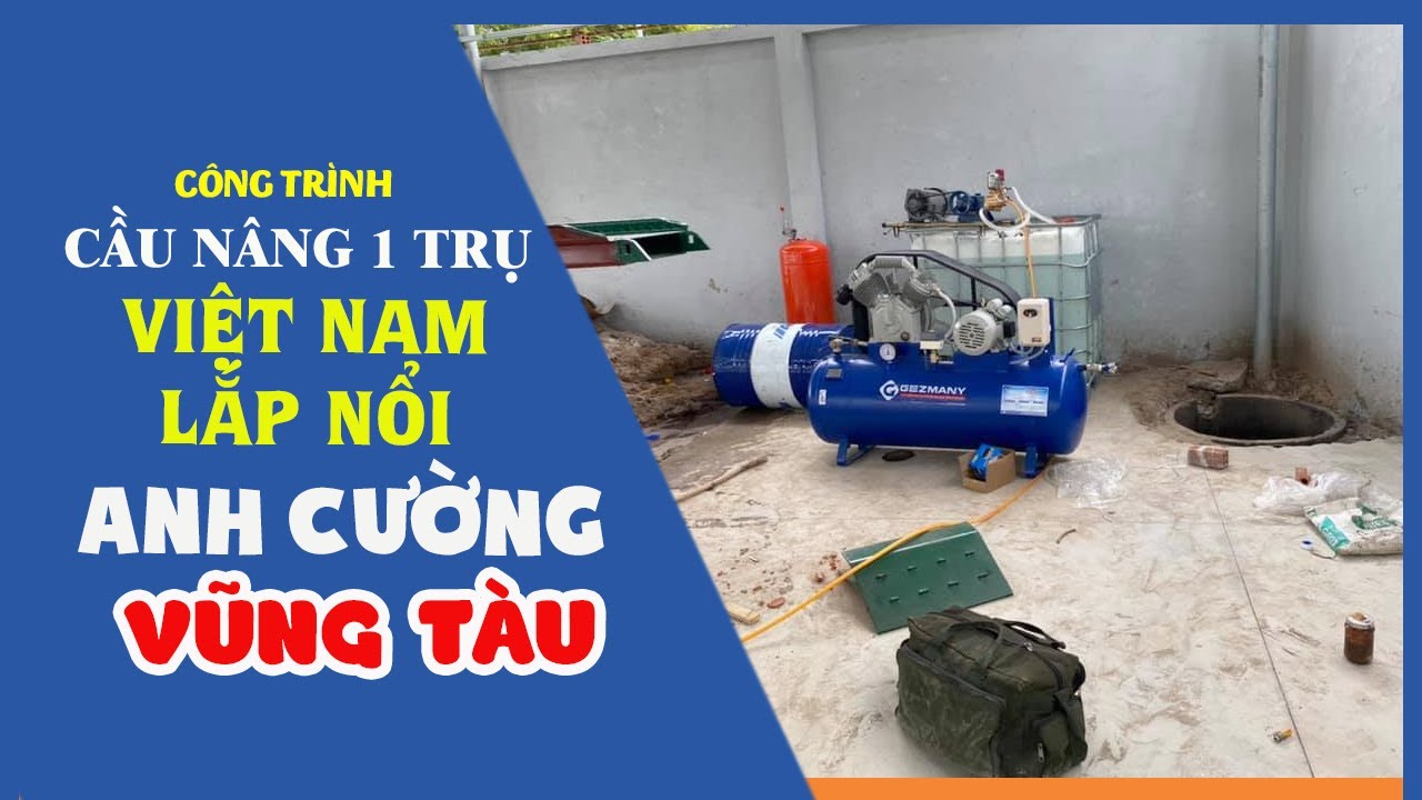 Ống kẽm dẫn nhớt và phụ kiện lắp đặt cầu nâng 1 trụ Việt Nam 13