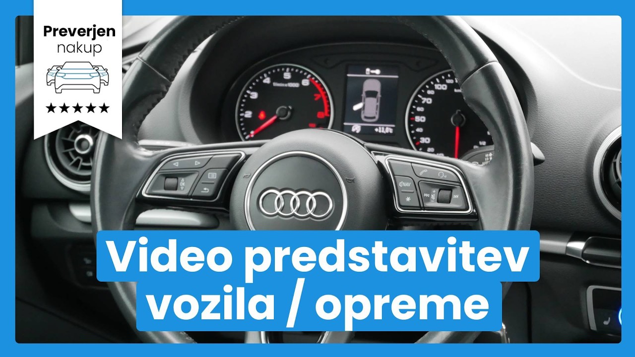Audi A3 Sportback 1.0 TFSI - SLOVENSKO VOZILO