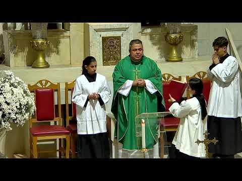Santa Missa Ao Vivo: 25° Domingo do Tempo Comum. 20-09-2026. 19:00 horas.