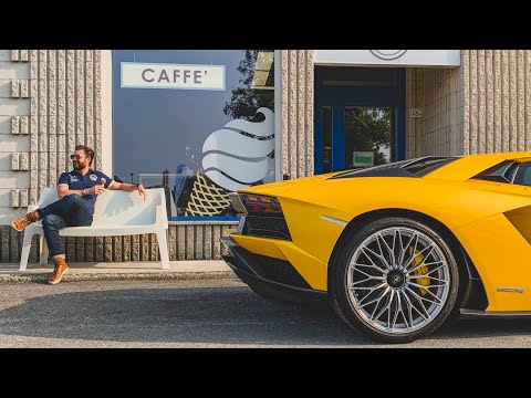 Driving An Aventador S To The City With No Roads!