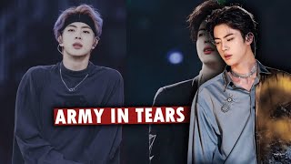 In his latest condition, BTS' Jin brings tears to ARMY's eyes