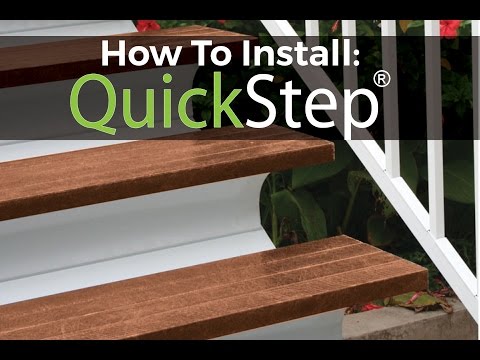Installing your quickstep stair system